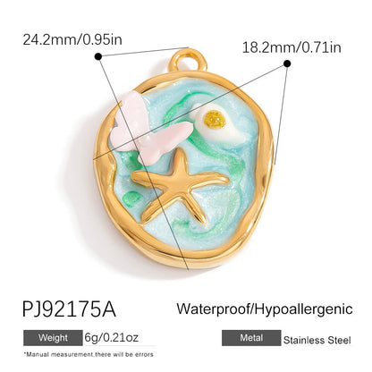 Timeless Evil Eye Stainless Steel Necklace – Protective Charm Pendant