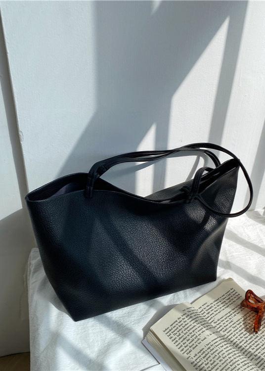 Simple-Leather-Tote-Bag