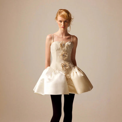 Floral Lace Bandage Prom Dress for Birthday Party