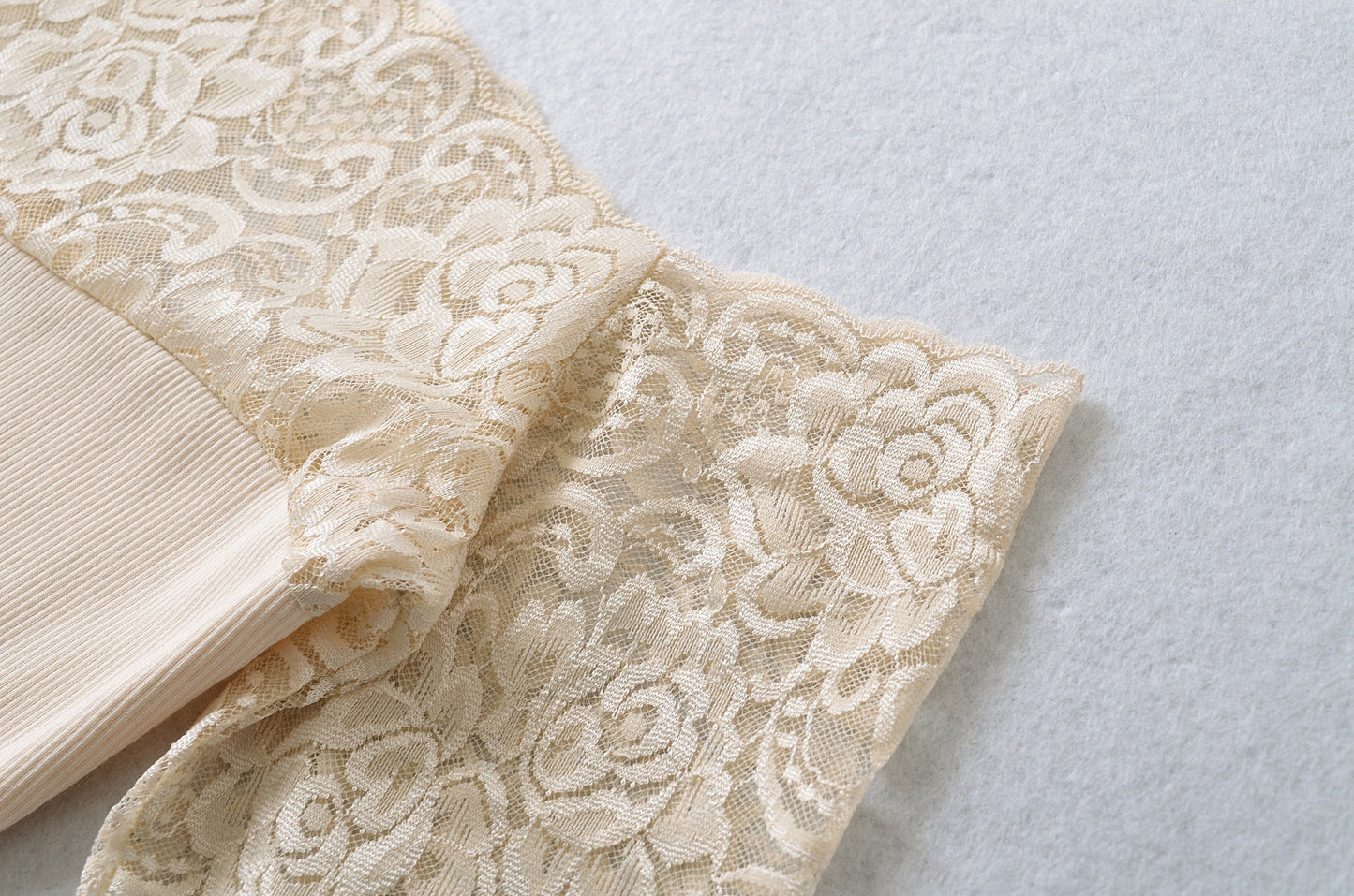 Apricot – Lace Strapless Bodycon Dress