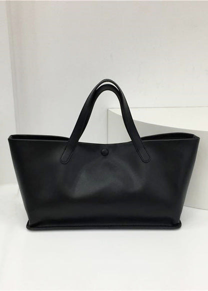 Aria - Minimalist Faux Leather Tote Bag