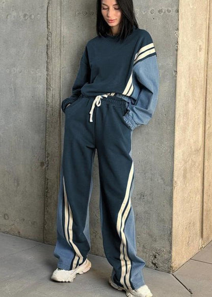 Two-Tone Casual Lounge Set