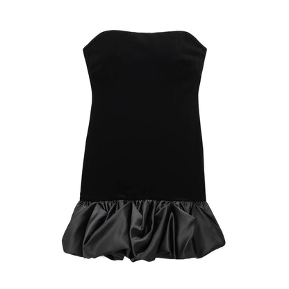 Catherine Velvet Backless Mini Dress