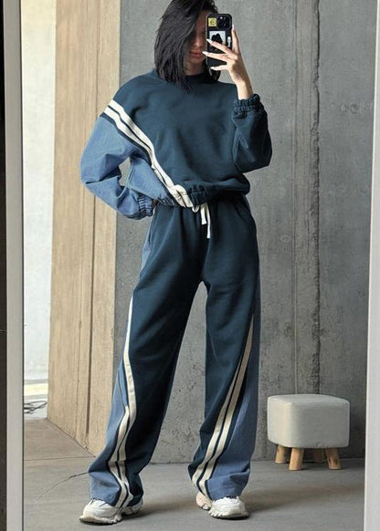 Two-Tone Casual Lounge Set