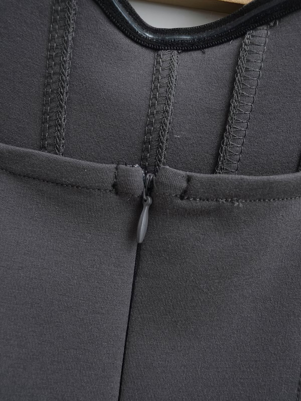 Gray – Strapless Bodycon Sexy Dress