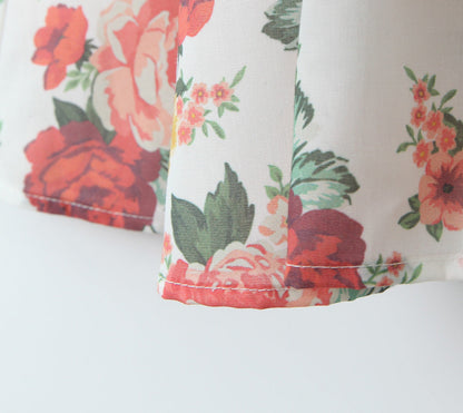 Floral – Backless Spaghetti Strap Dress