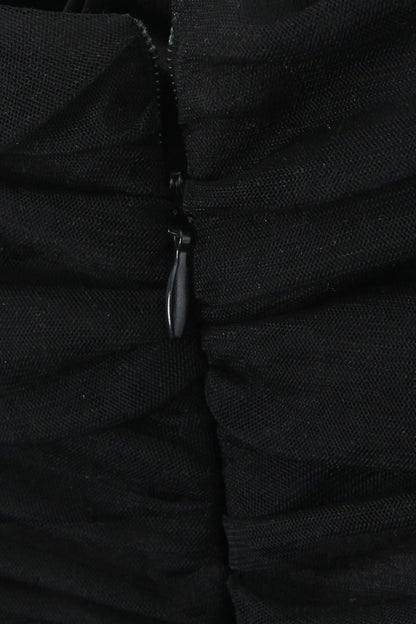 Myrna Bowknot Mesh Mini Slip Dress