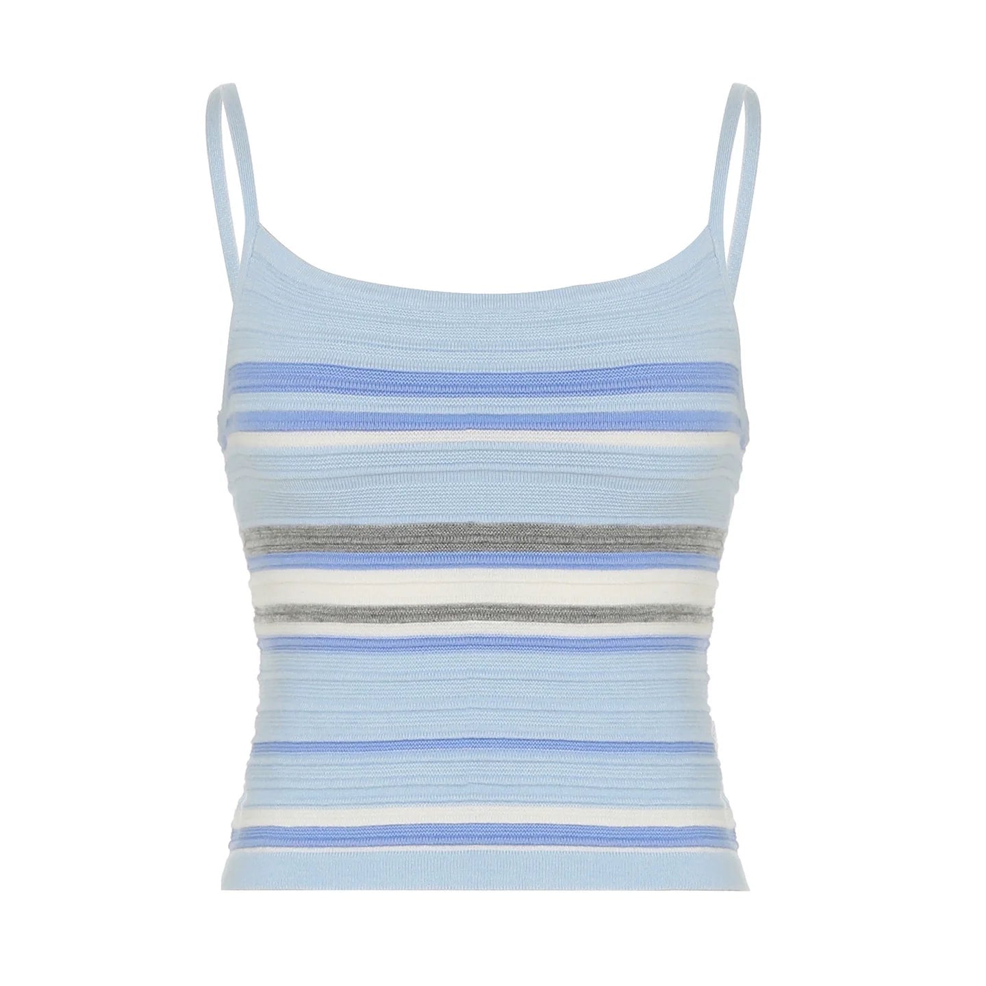 Kiyah Gradient Striped Skirt Set