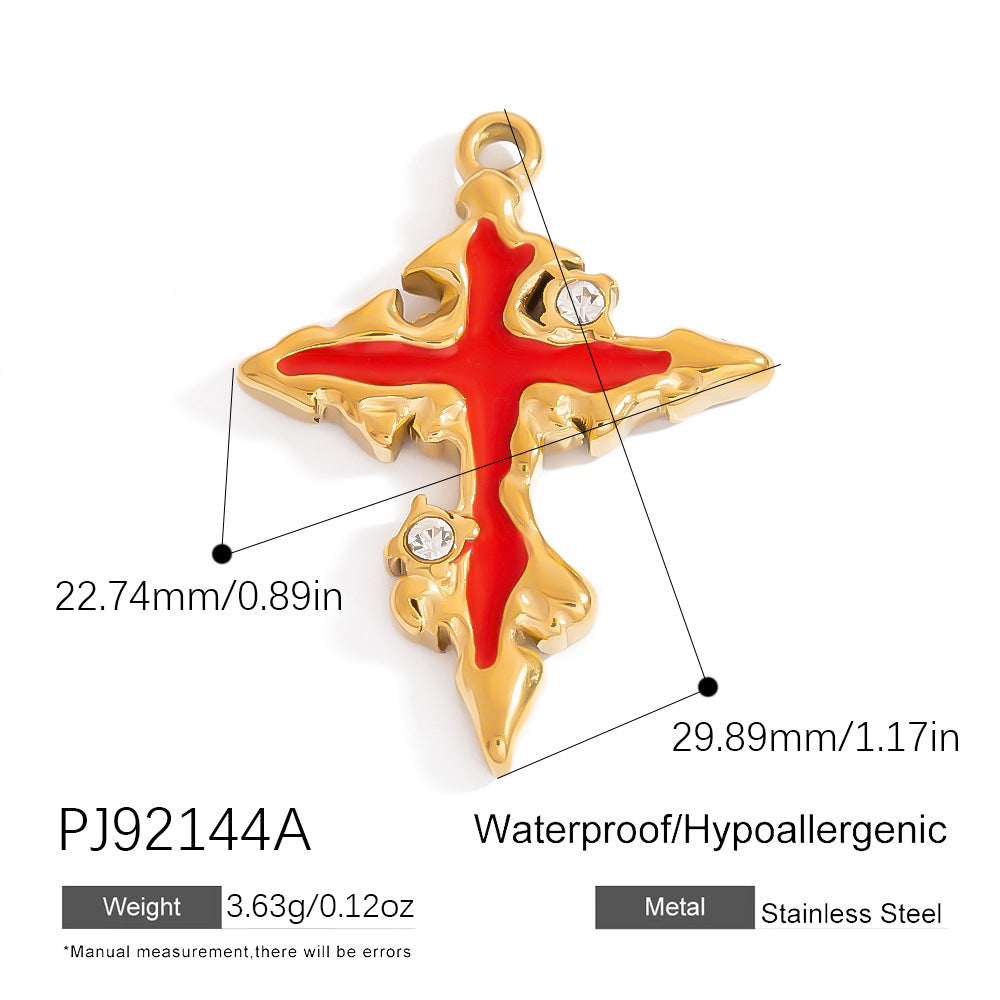 Timeless Evil Eye Stainless Steel Necklace – Protective Charm Pendant
