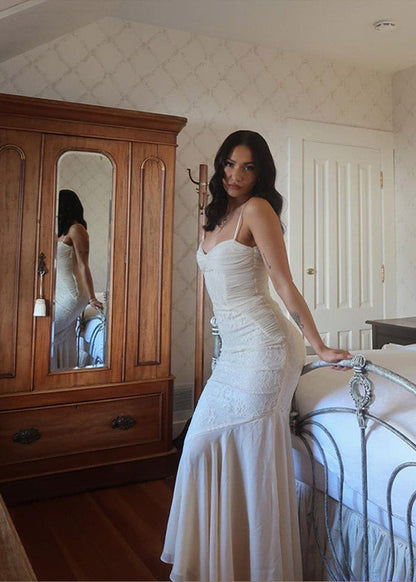 Seraphina - Lace Mermaid Evening Gown