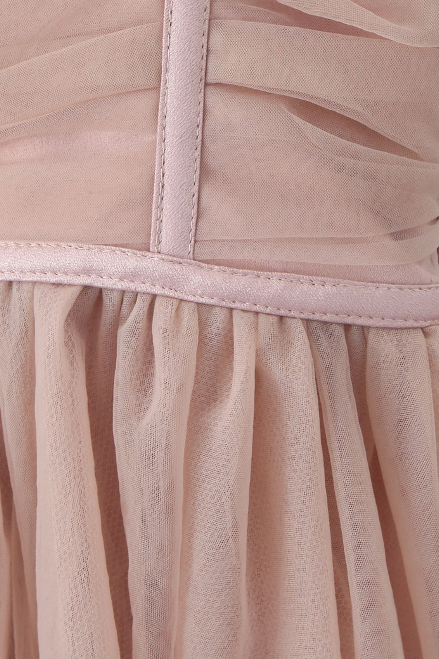 Myrna Bowknot Mesh Mini Slip Dress