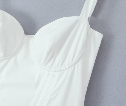 White – Sexy Backless Tie-Strap Dress