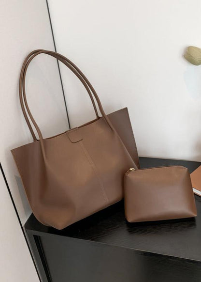 Retro-Two-Piece Set Casual Tote
