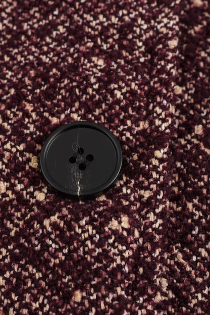 Hedy Textured Woven Cocoon Overcoat