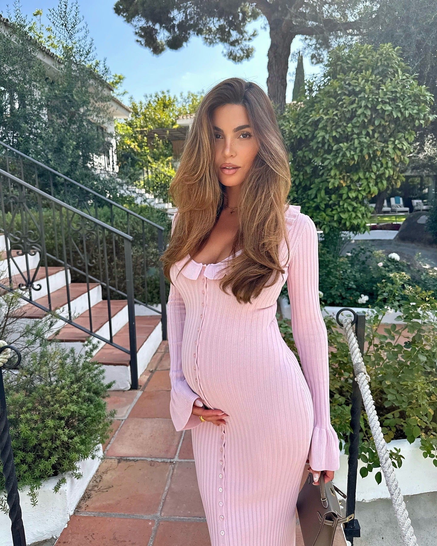 Neoma | Maternity Casual Long Sleeved Midi Dress