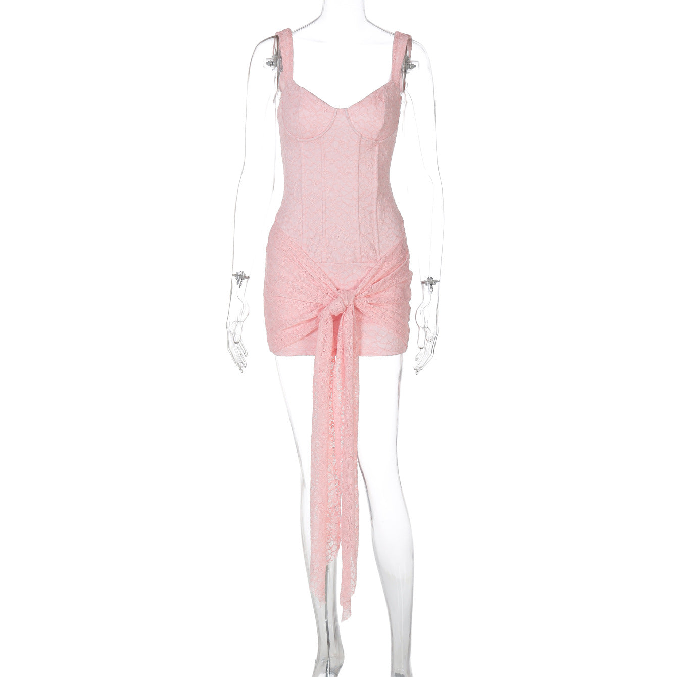 Daphne Lace Bodycon Mini Dress