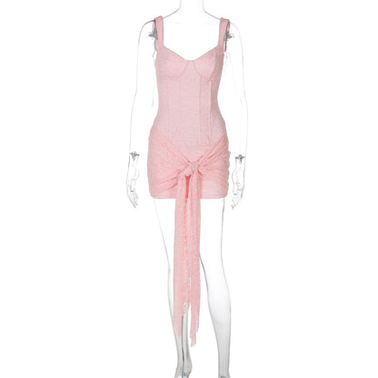Daphne Lace Bodycon Mini Dress
