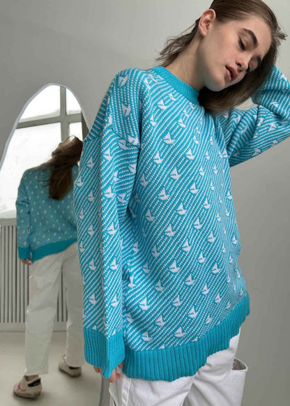 Nautical Charm Knit Sweater