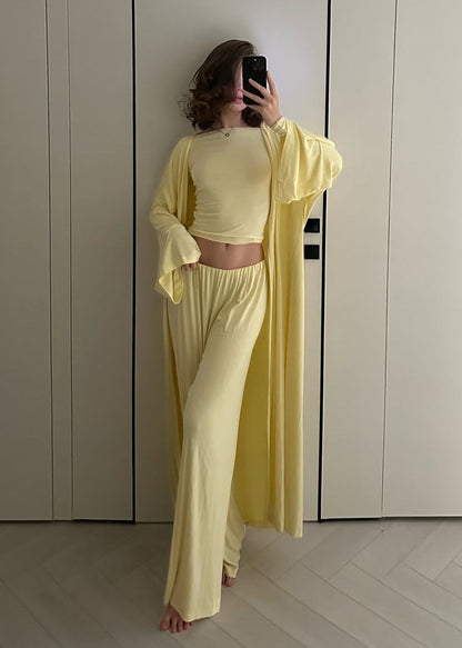 Sunrise - Three-Piece Jersey Lounge Set