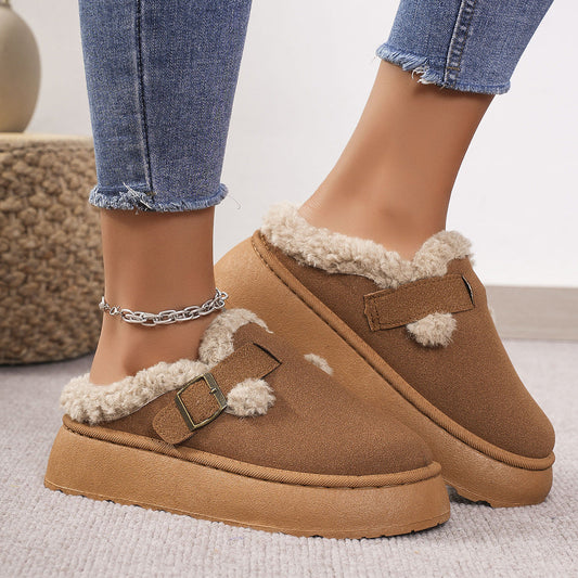 AmyVictoria™ - Comfy Platform Mini Boots Slippers