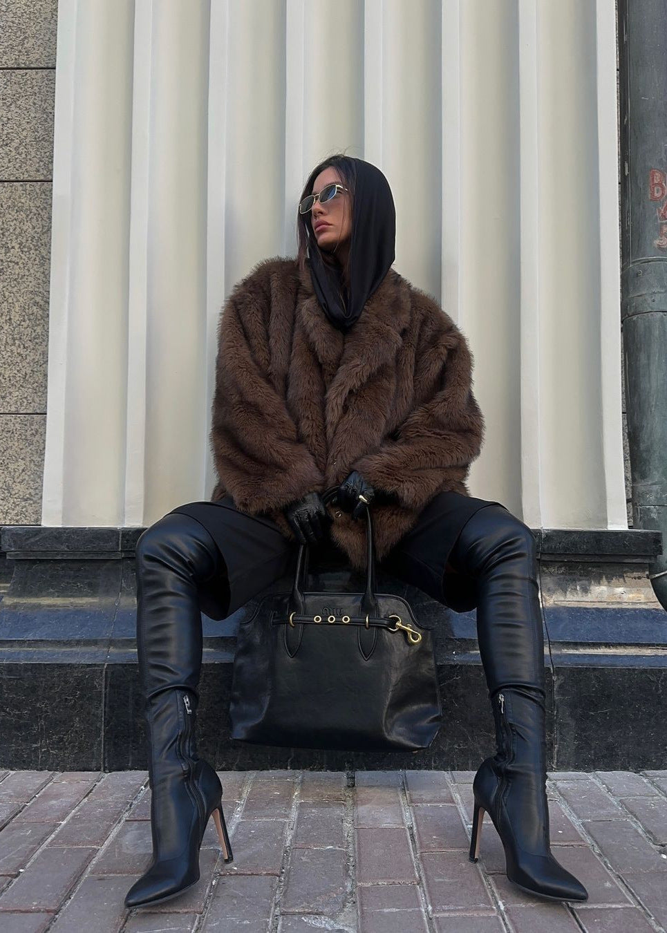 Luxe Faux Fur Statement Jacket