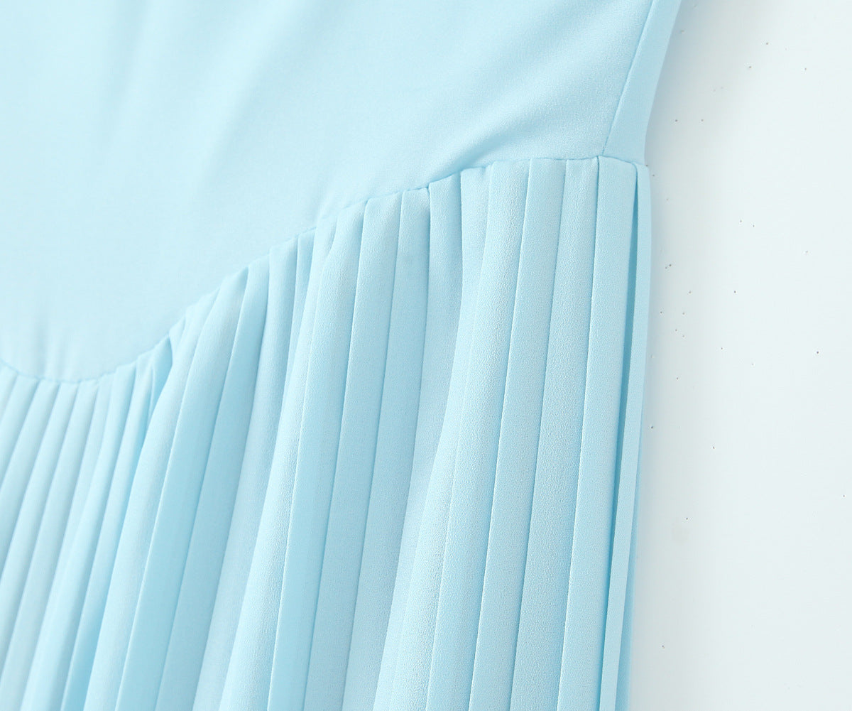 Blue – Strapless Slim-Fit Bodycon Dress