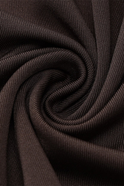 Paula Draped Jersey Maxi Slit Dress