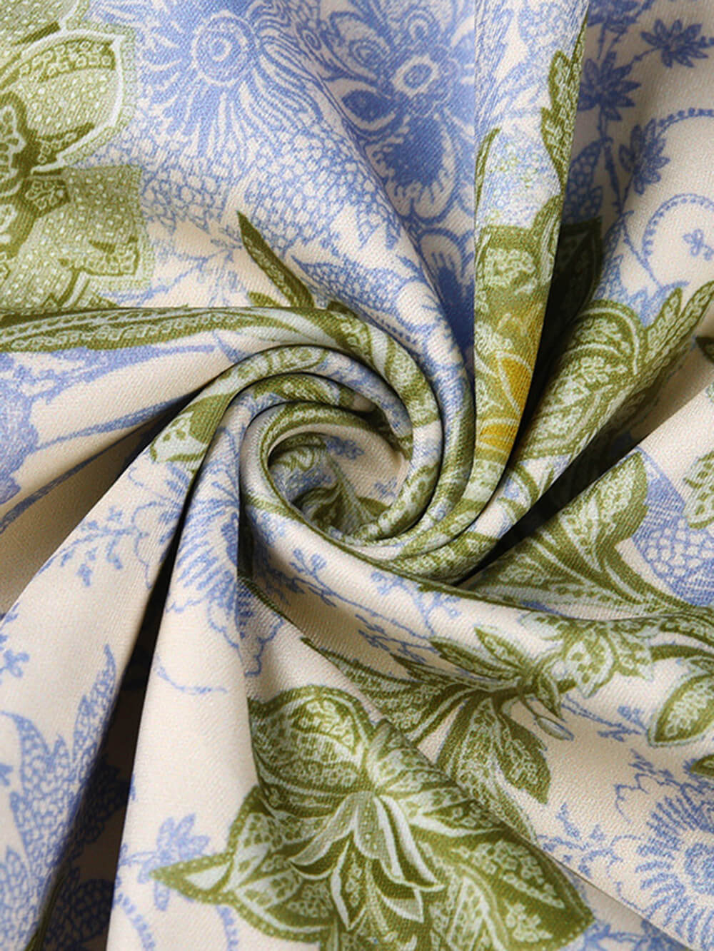 Flowerprint sexy maxi dress with split