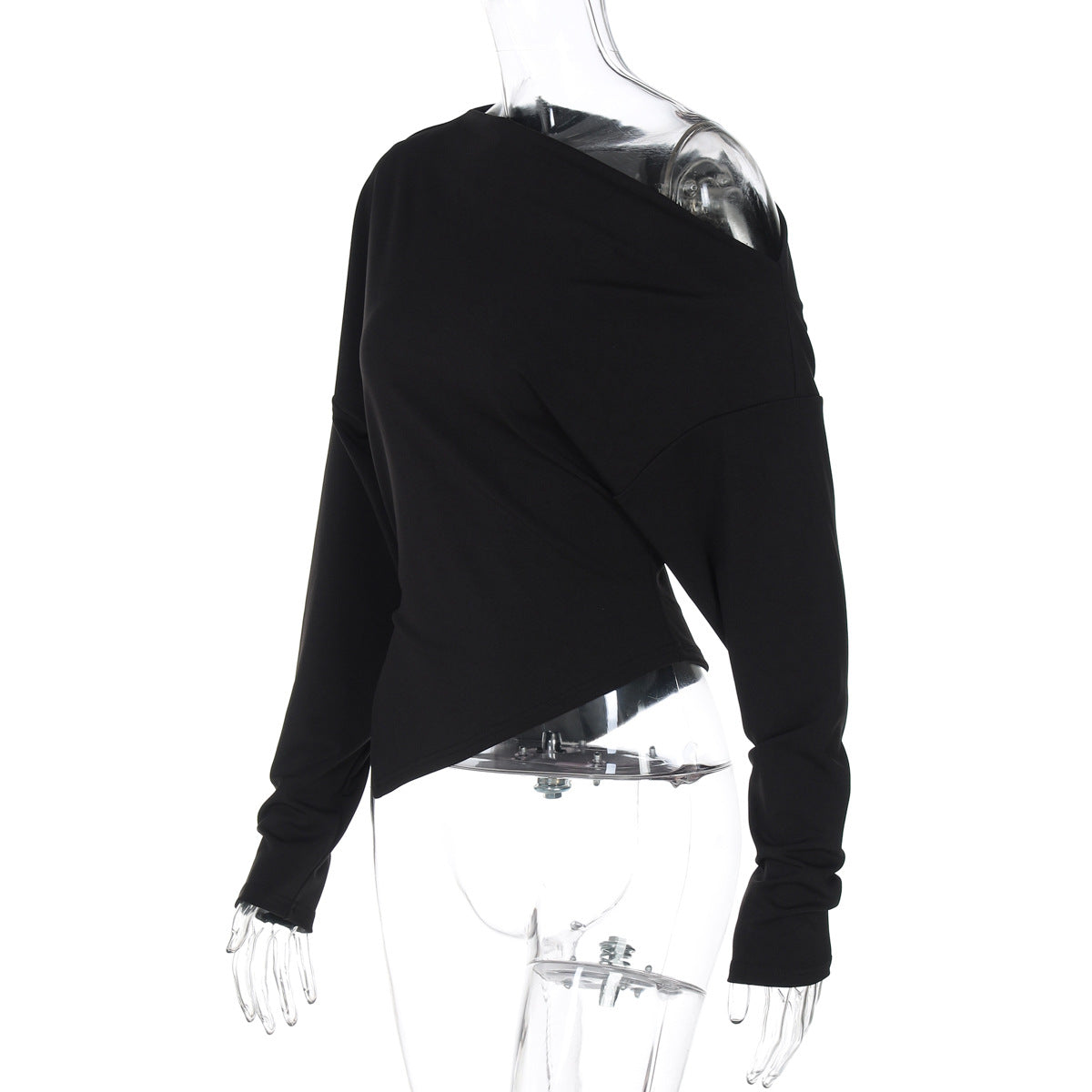 Valkyrie Asymmetric Slit Top