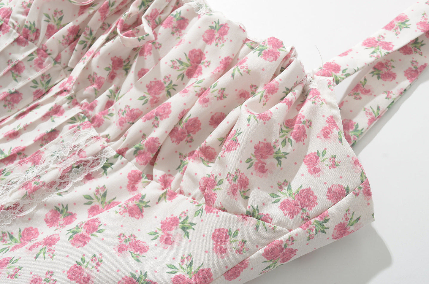 Floral - Spaghetti Strap Sexy Dress