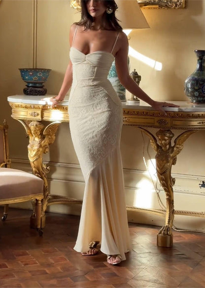 Seraphina - Lace Mermaid Evening Gown