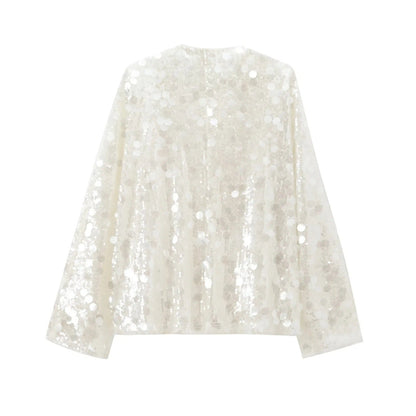 Rhea | Glamorous Sparkling Blouse