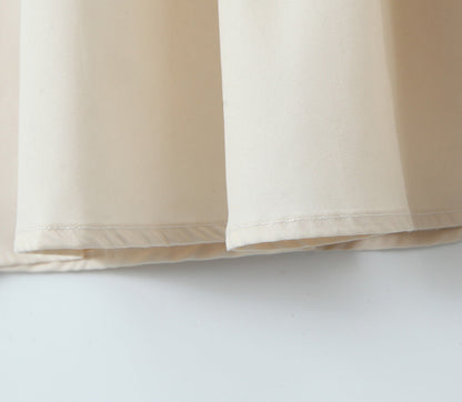 Apricot - Strapless Waist-Cinching Fashion Dress