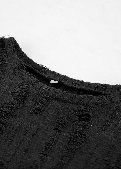 Rhea - Textured Long-Sleeve Top