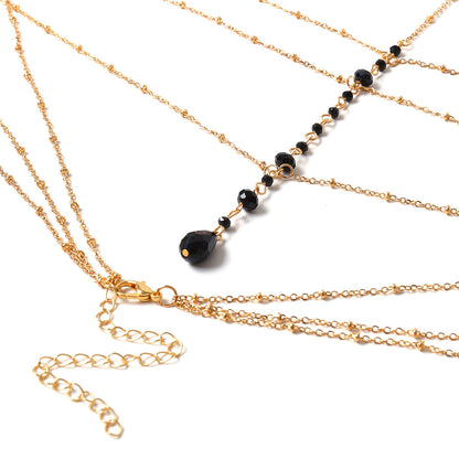 Sexy Multi Layer Crystal Minimalist Body Chain