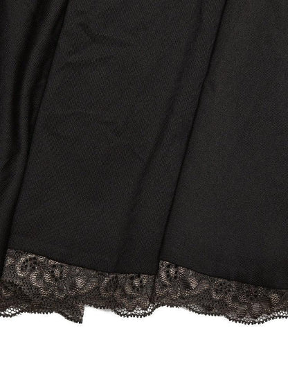 High Neck Cutout Top & Skirt Coord Set