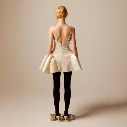 Floral Lace Bandage Prom Dress for Birthday Party