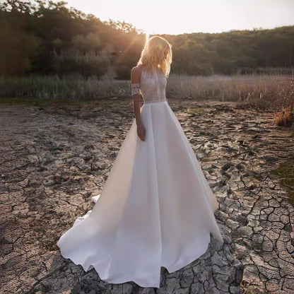 Lace Mermaid Slim Fit Wedding Dress