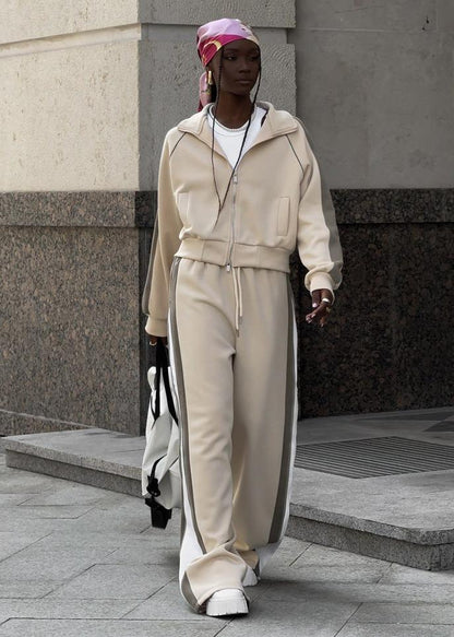 Luxe Contrast Track Set - Bold Streetwear Style