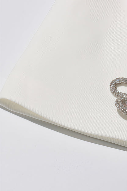 Belinda White Diamonds Mini Dress