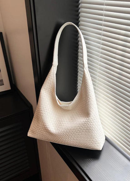 Woven Texture Hobo Shoulder Bag