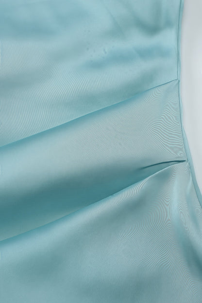 Makayah Satin Halter Neck Midi Dress