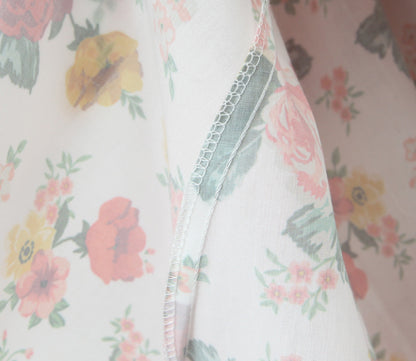 Floral – Backless Spaghetti Strap Dress