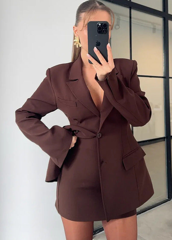 Sienna - Tailored Waist Blazer Dress