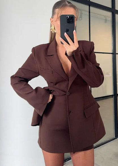 Sienna - Tailored Waist Blazer Dress