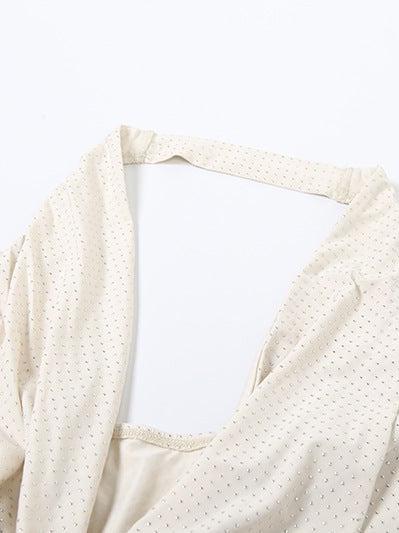 Halter Low Cut Backless Slim Fit Sheath Dress