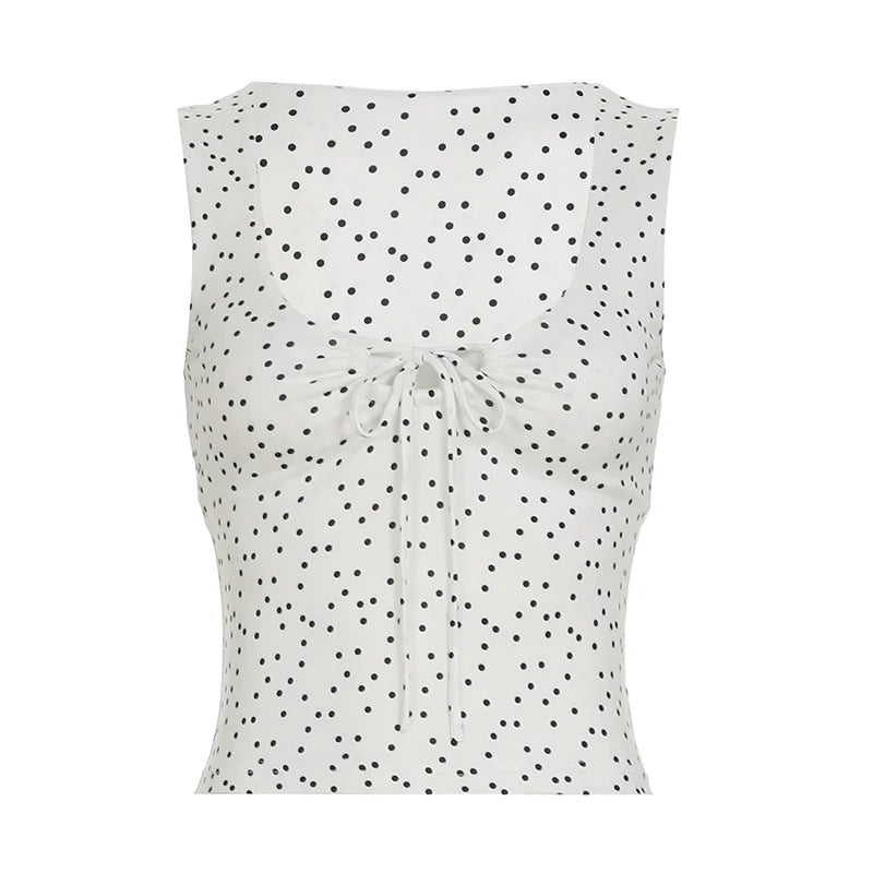 Maybelline Striped Lace-Up Camisole