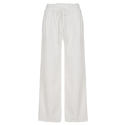 Alba Lace Patchwork Corduroy Pants