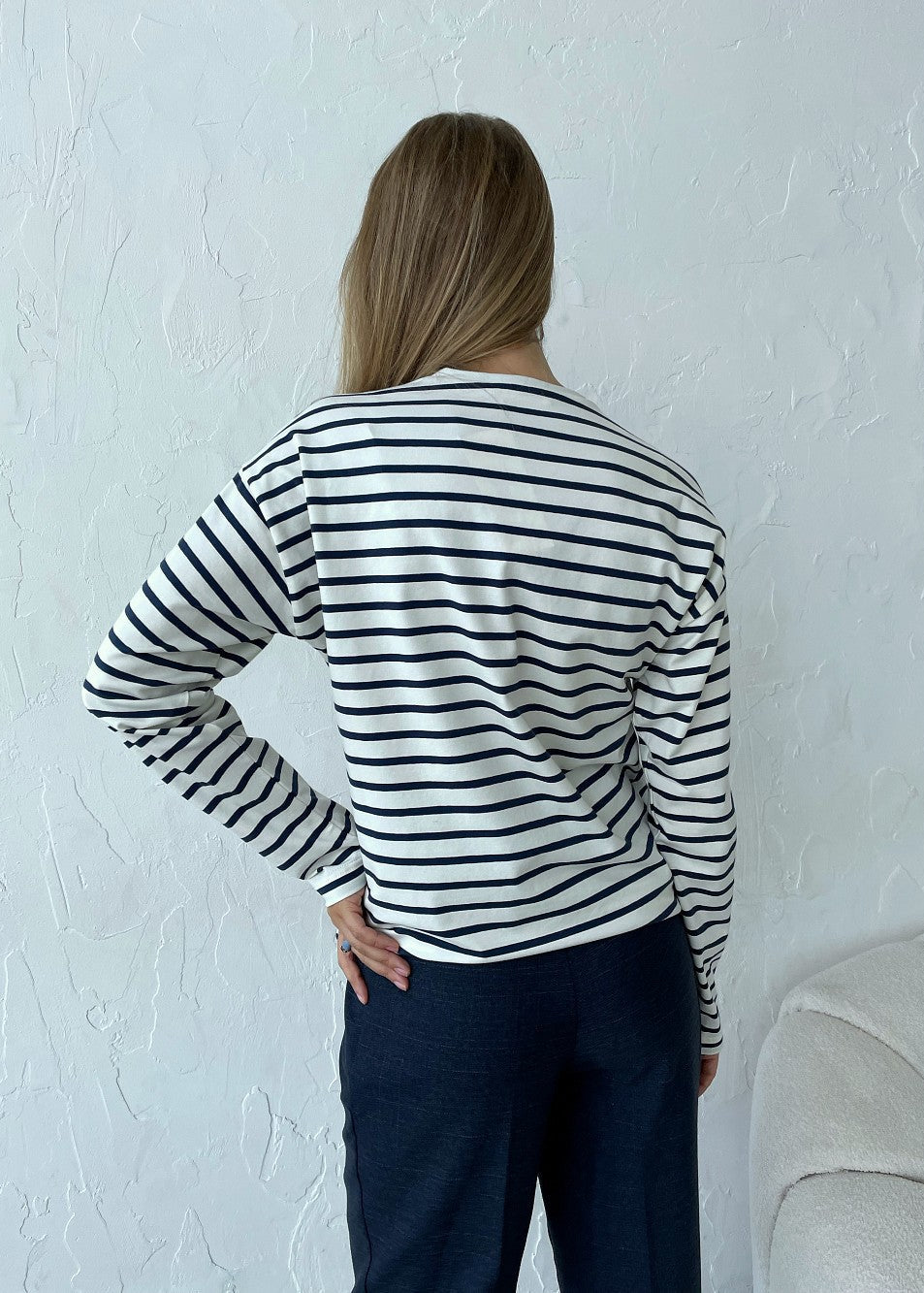 Harborline Stripe - Long Sleeve Breton Top