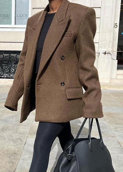 Emery Oversized Double-Breasted Blazer